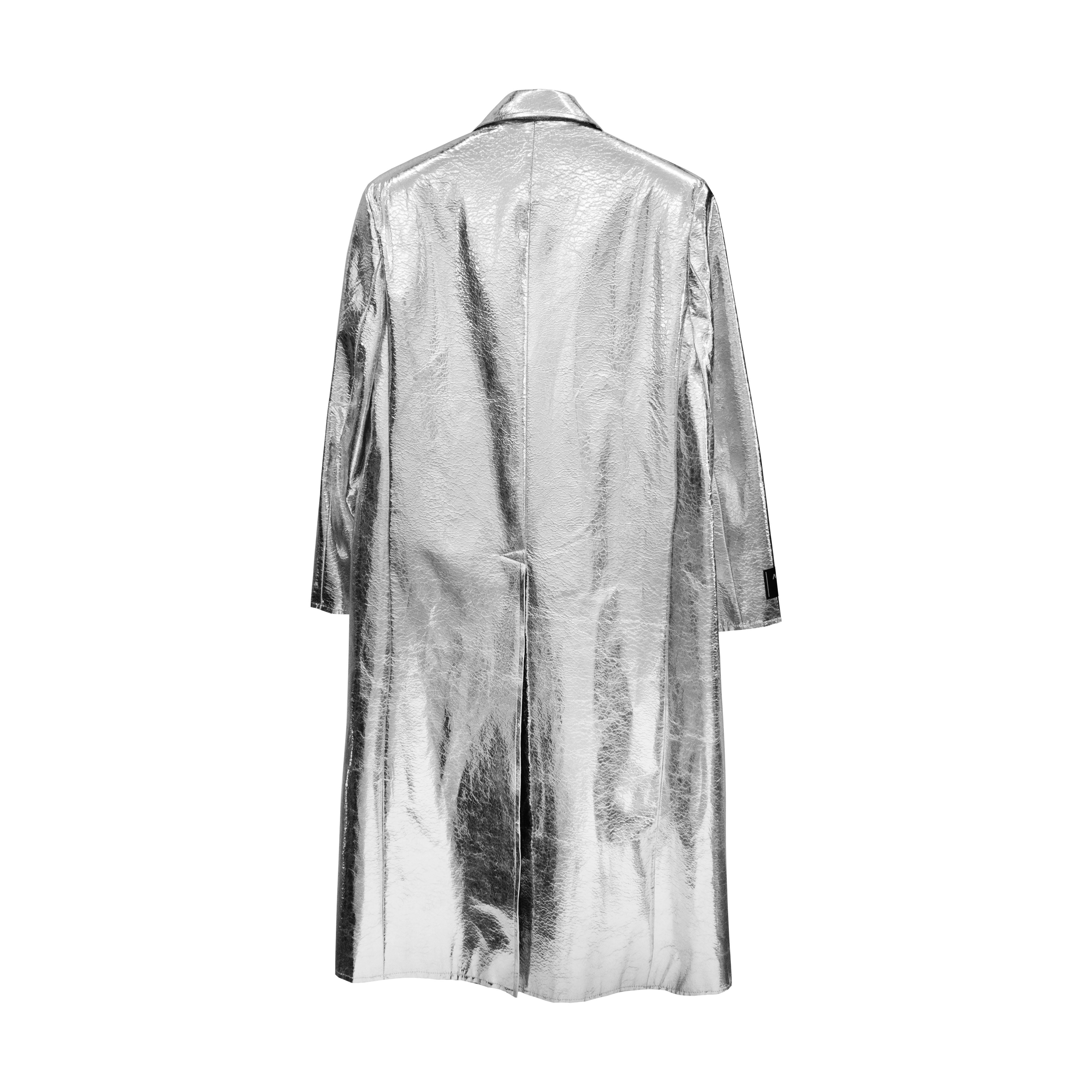 007 ABRIGO EXTRA LARGO PLATA