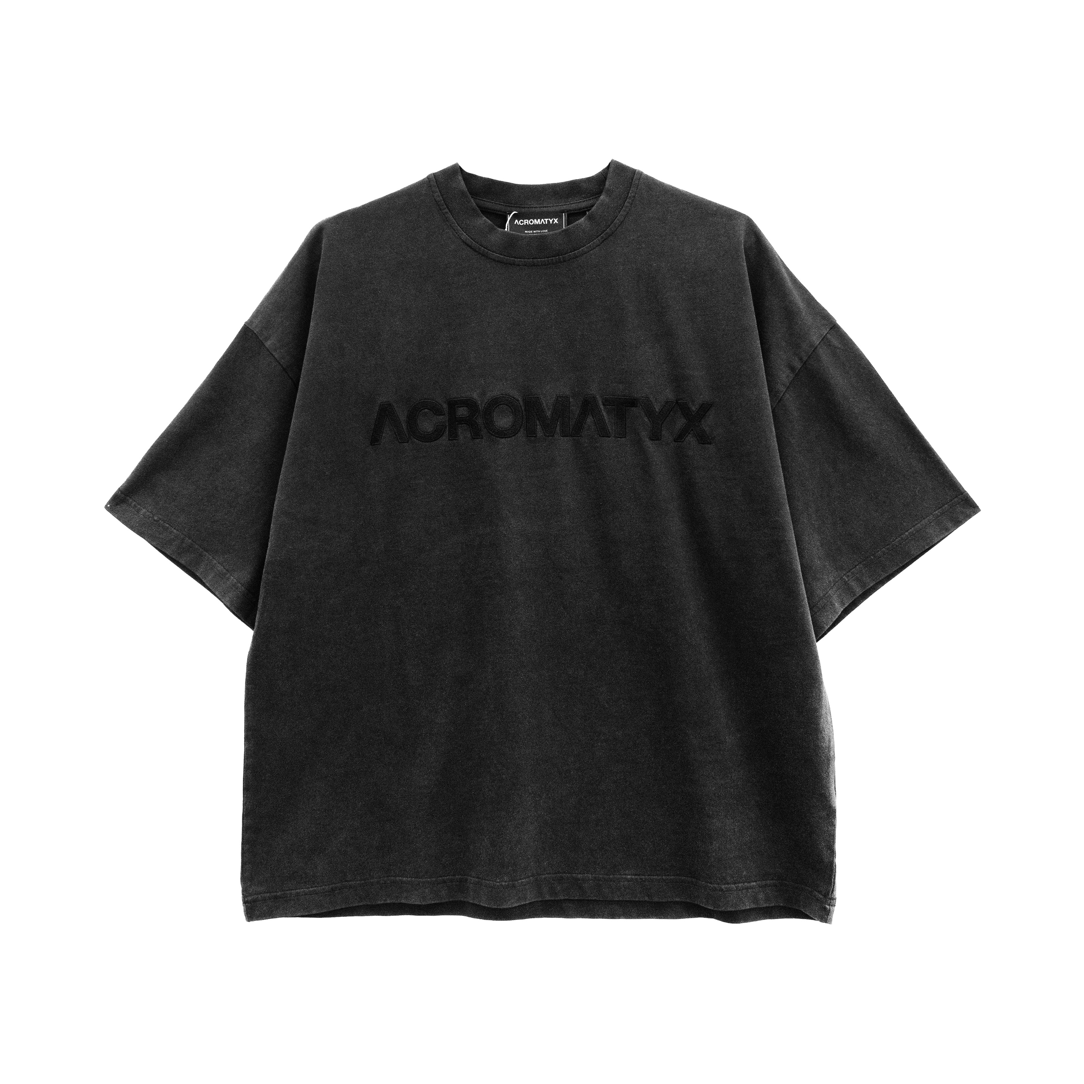 007 CAMISETA WASHED BORDADA