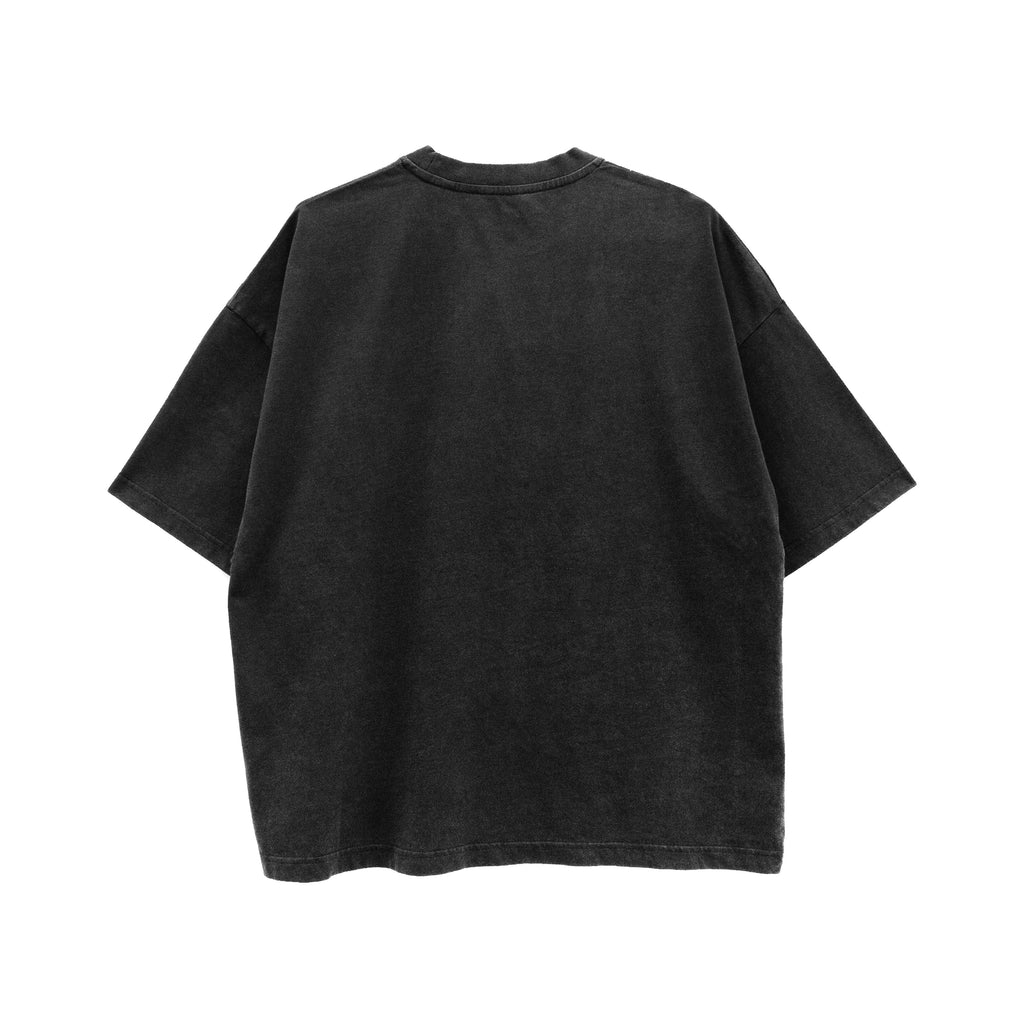 007 CAMISETA WASHED BORDADA