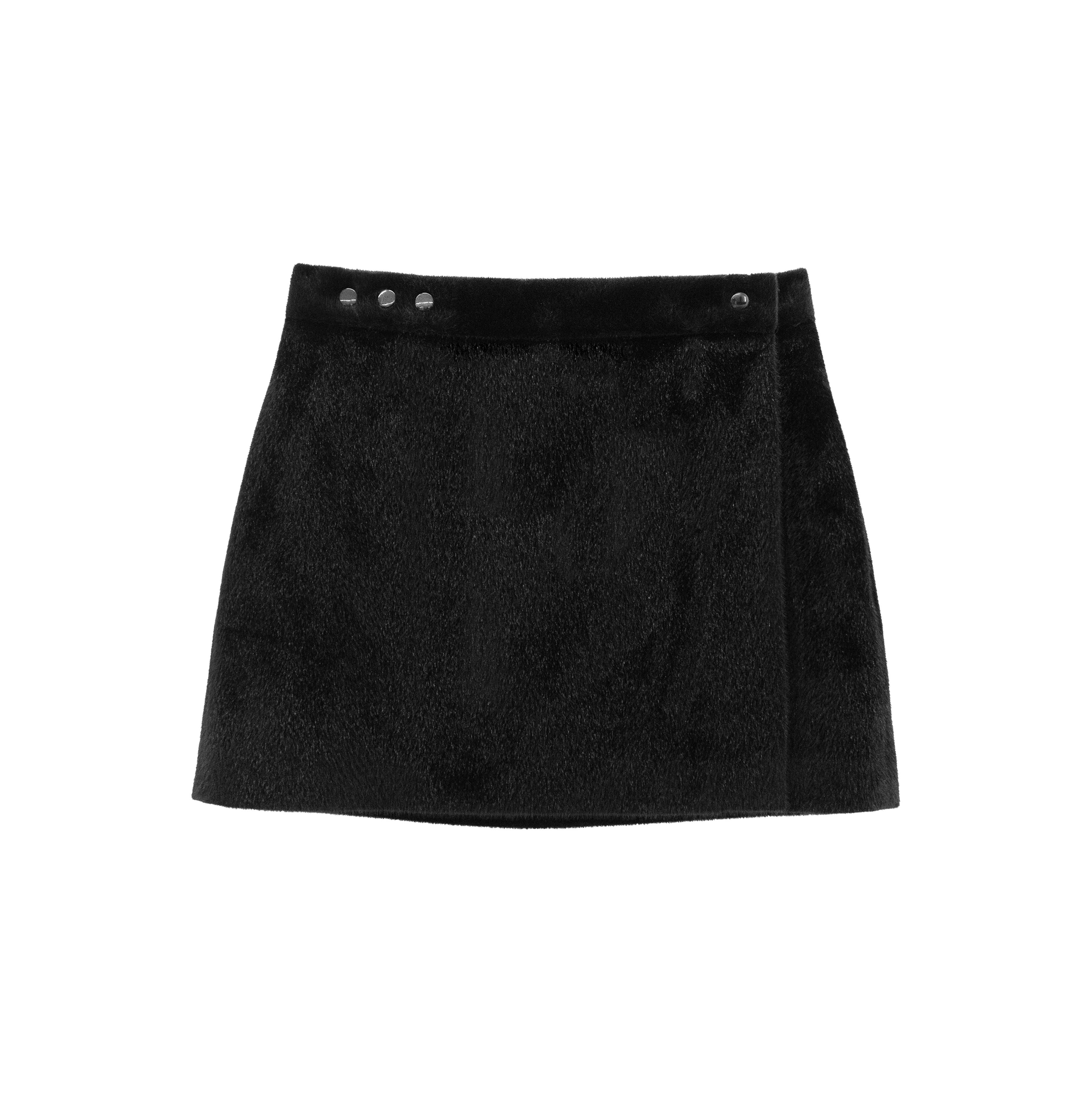 007 MINIFALDA PELO SINTENTICO