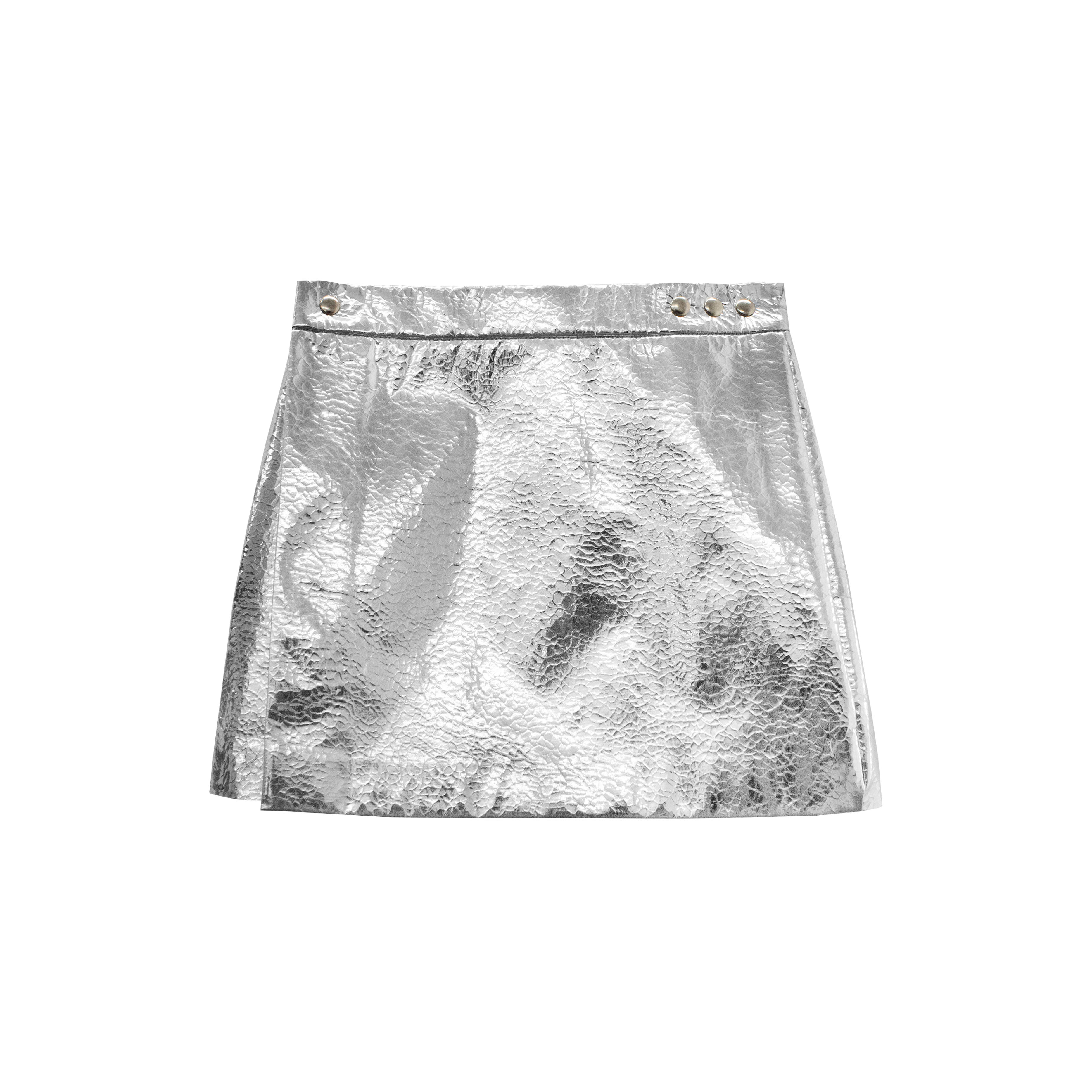 007 MINIFALDA PLATA