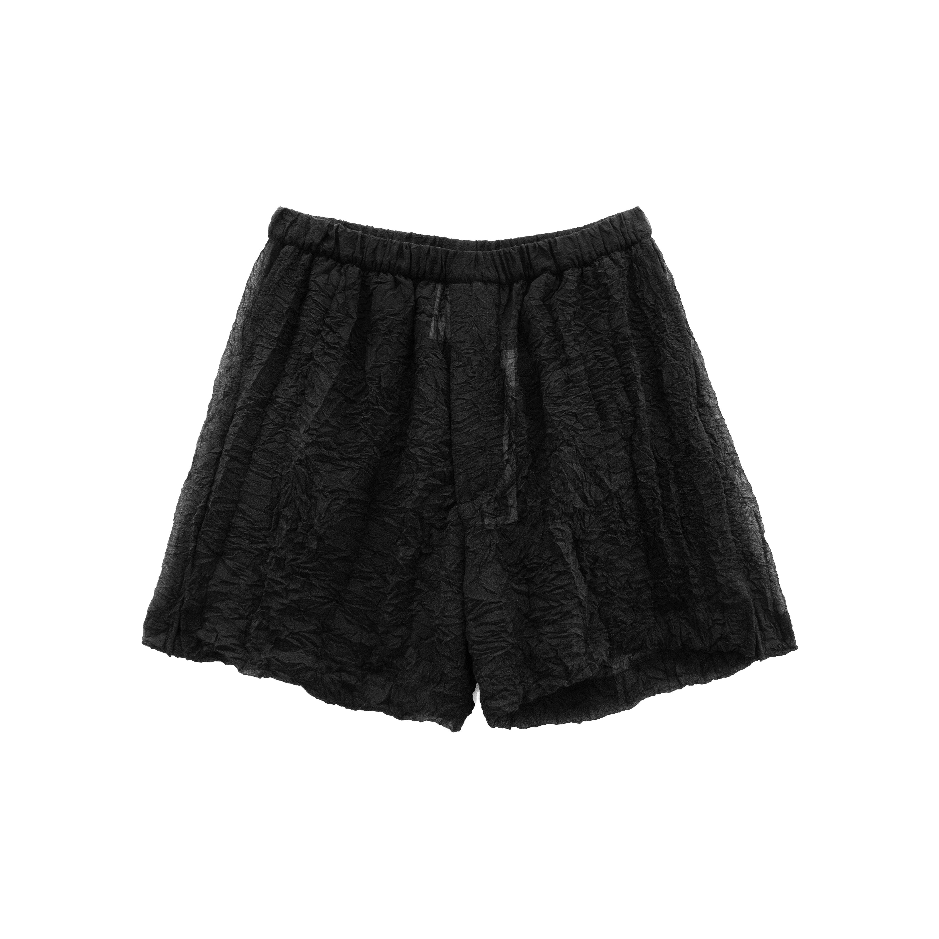 007 PANTALON CORTO ARRUGADO