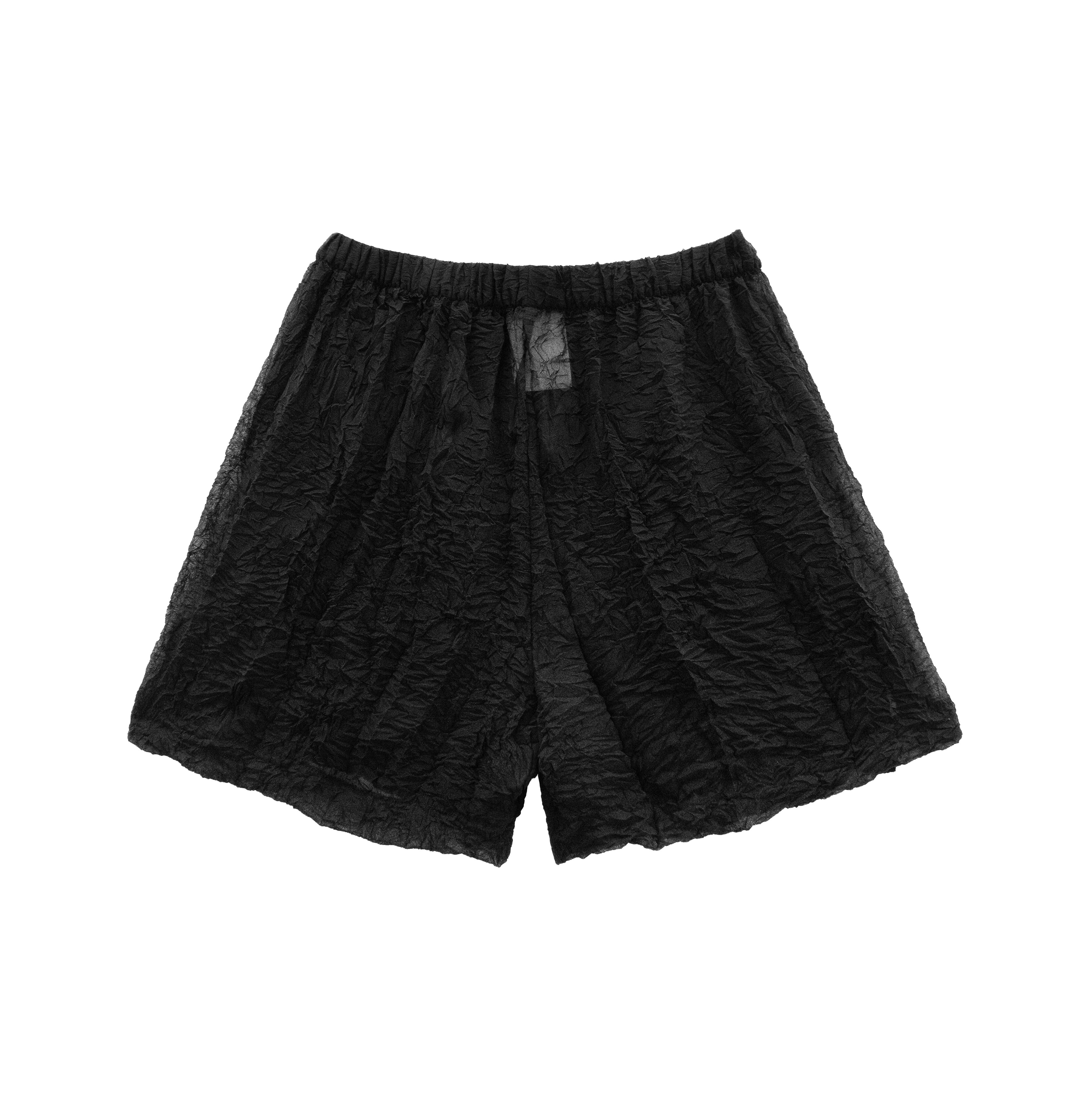 007 PANTALON CORTO ARRUGADO