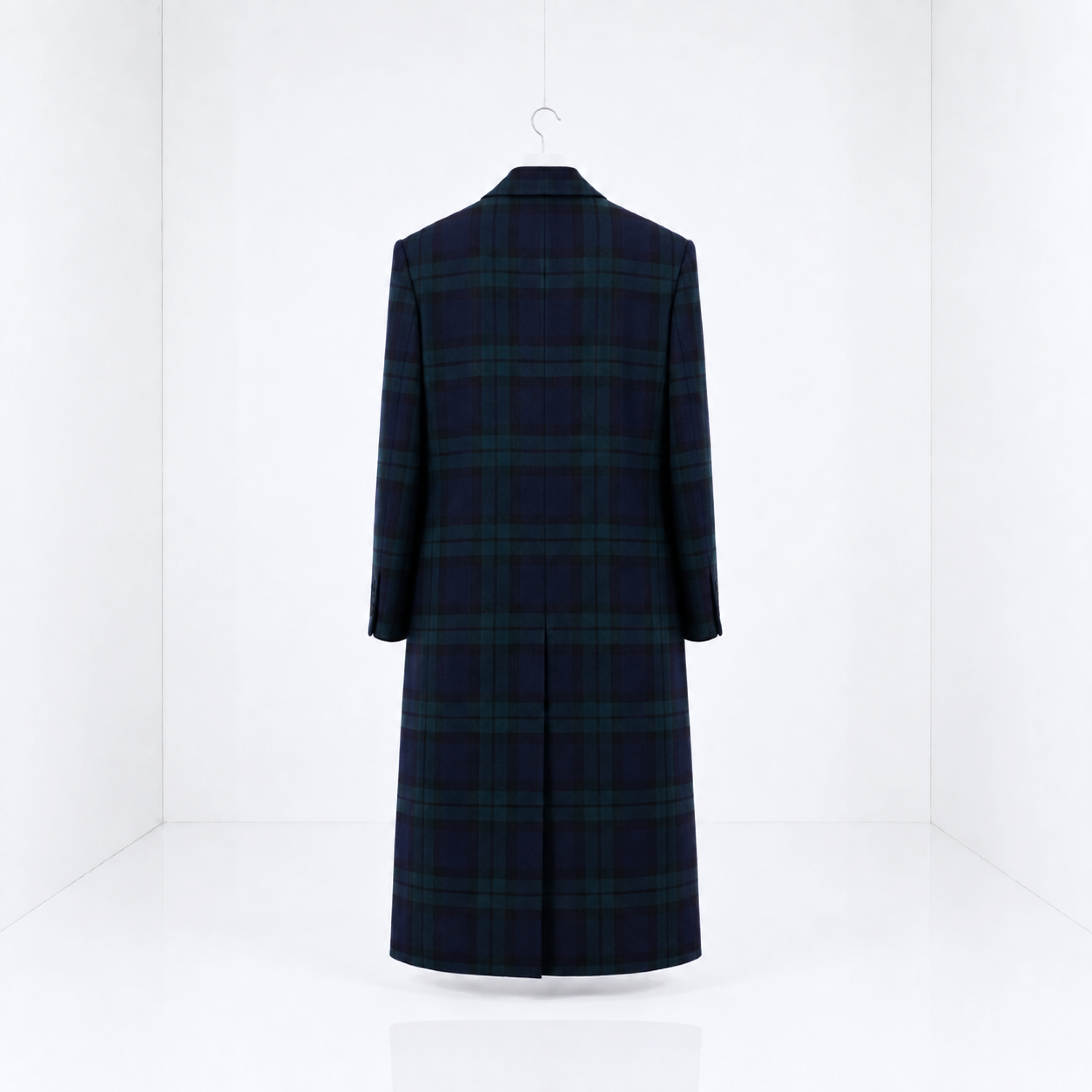 MAXI ABRIGO TARTAN