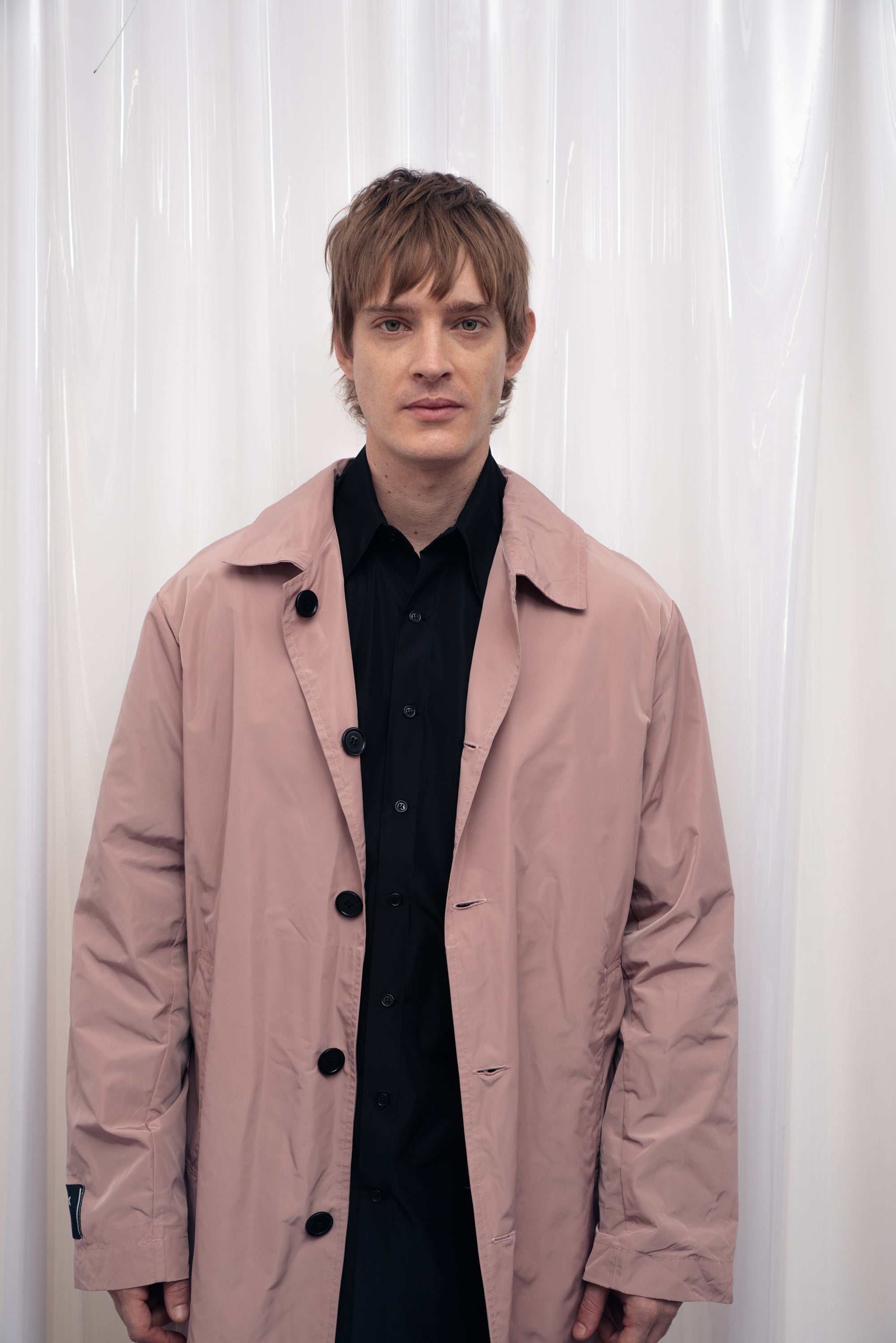 006 GABARDINA  NYLON ROSA