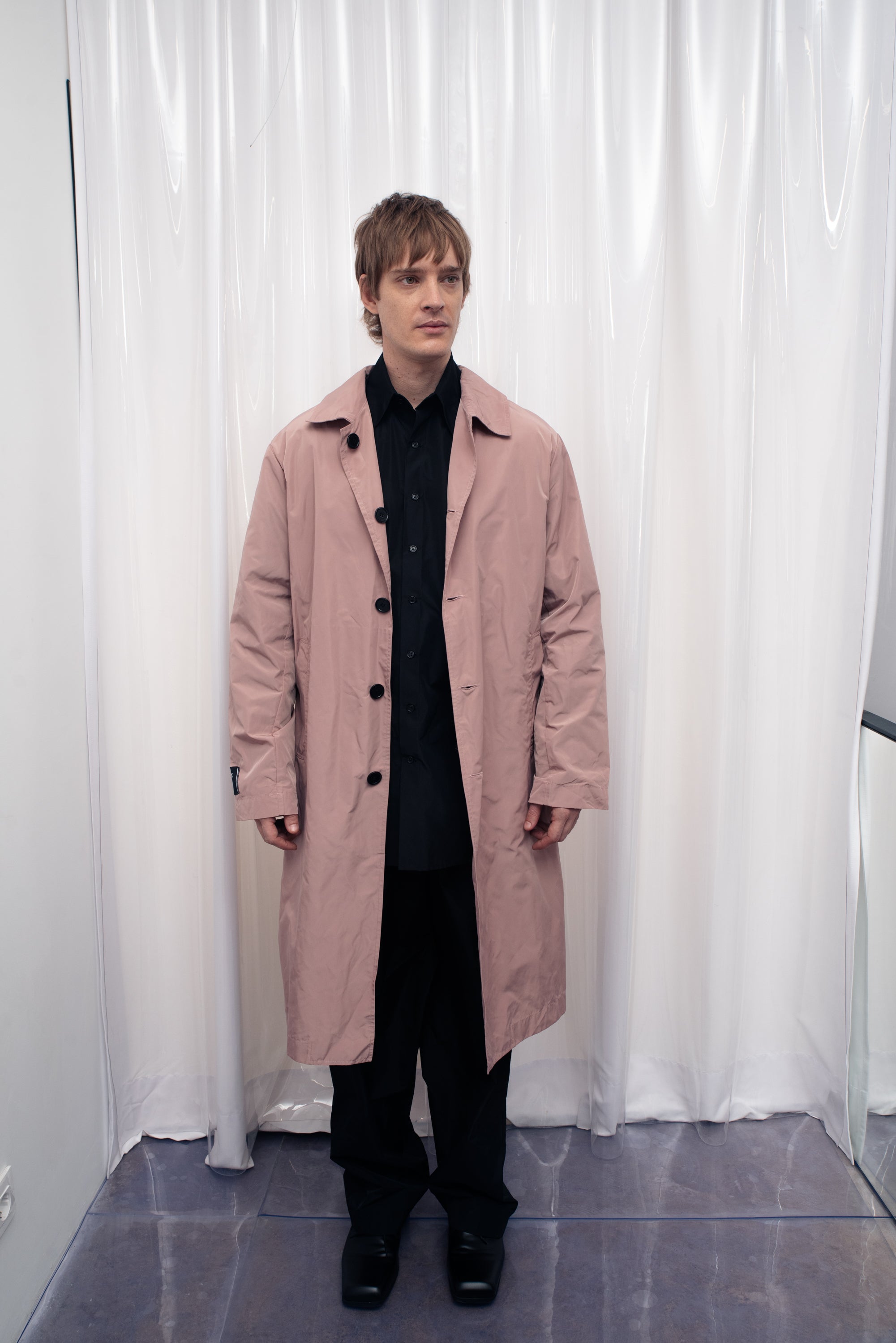 006 GABARDINA  NYLON ROSA