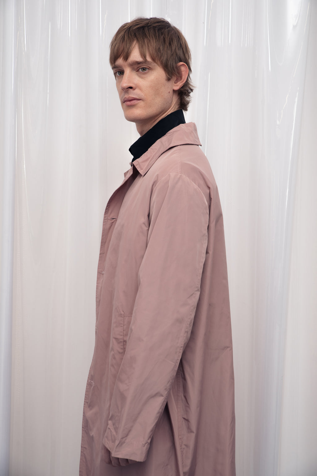 006 GABARDINA  NYLON ROSA