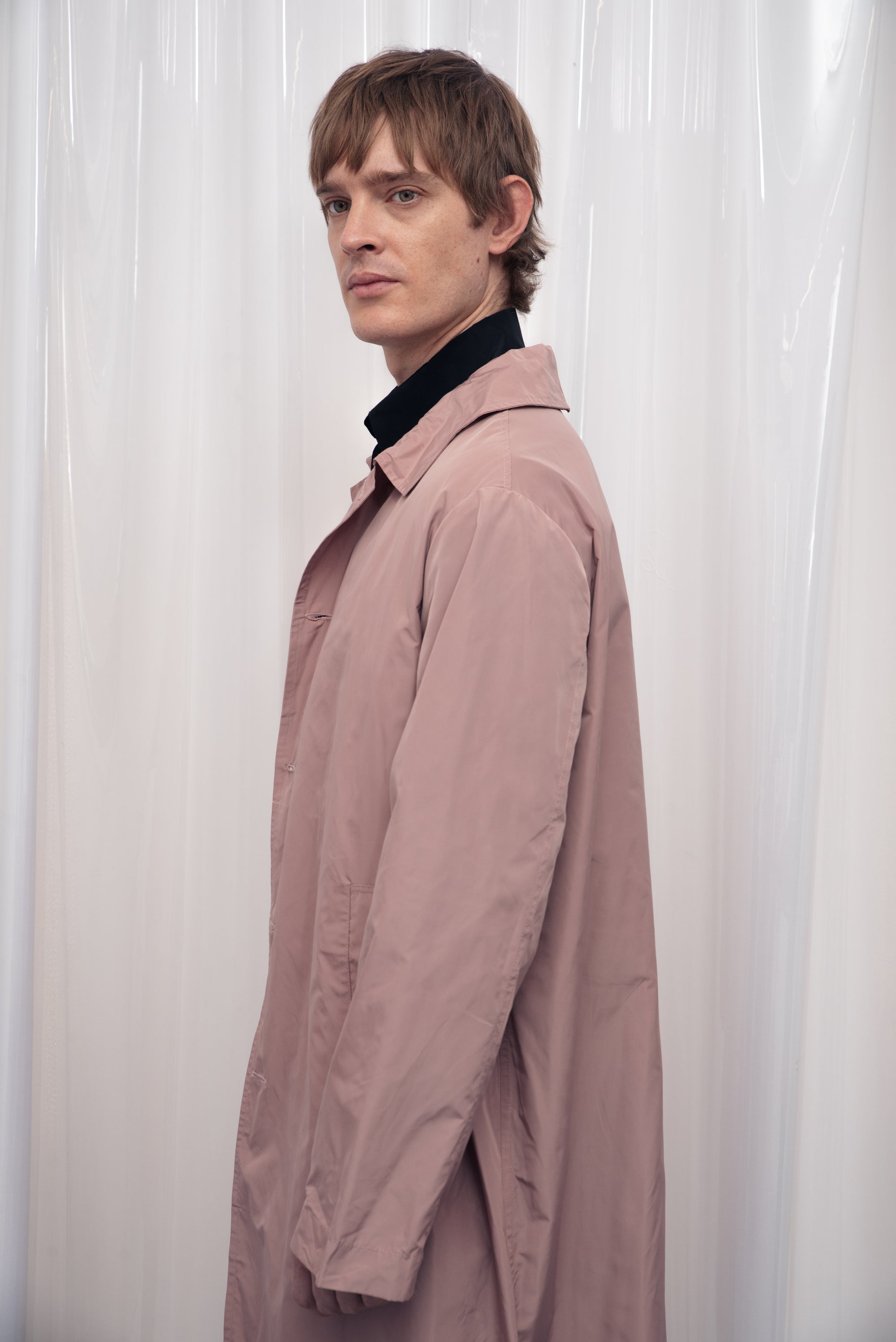 006 GABARDINA  NYLON ROSA