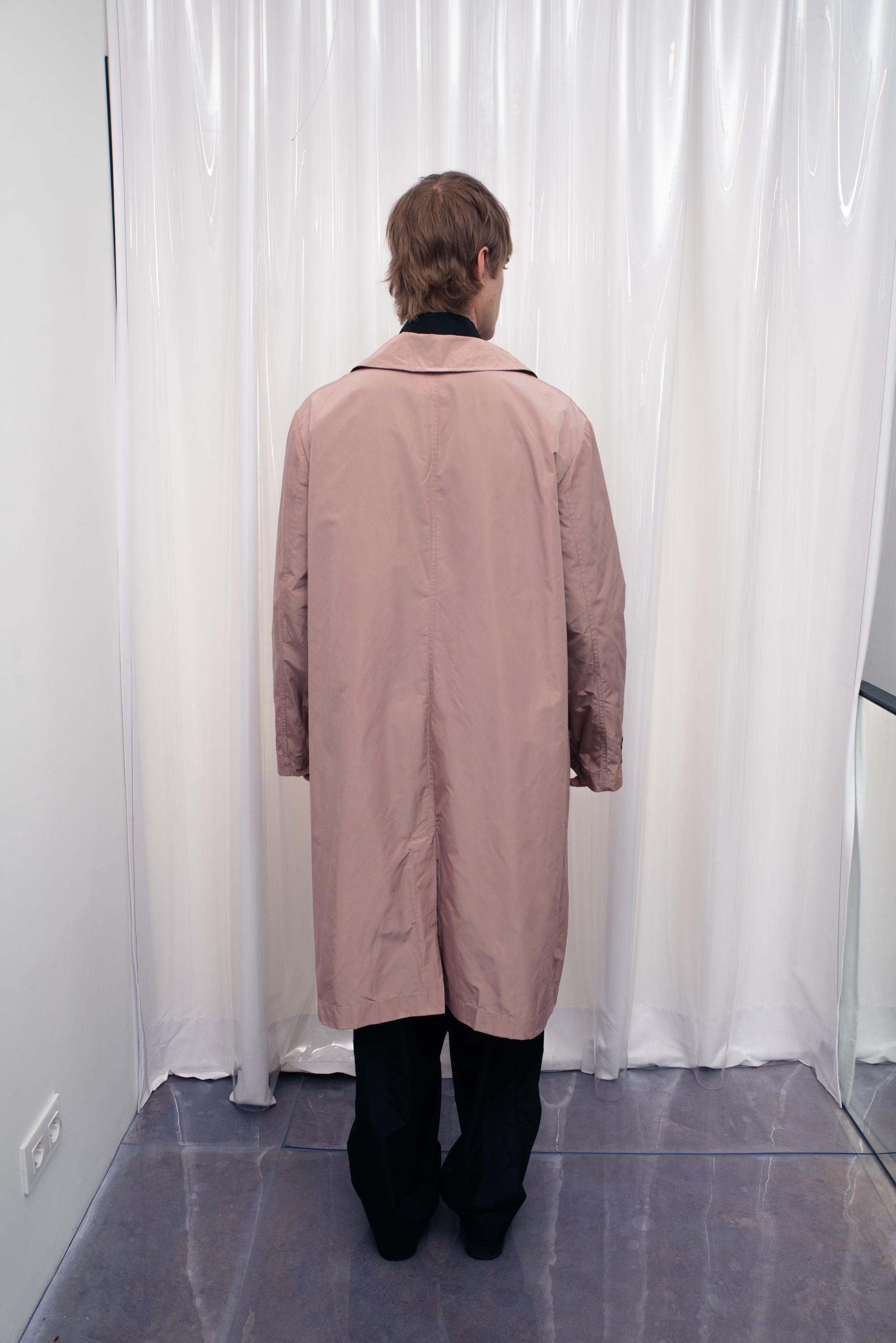 006 GABARDINA  NYLON ROSA