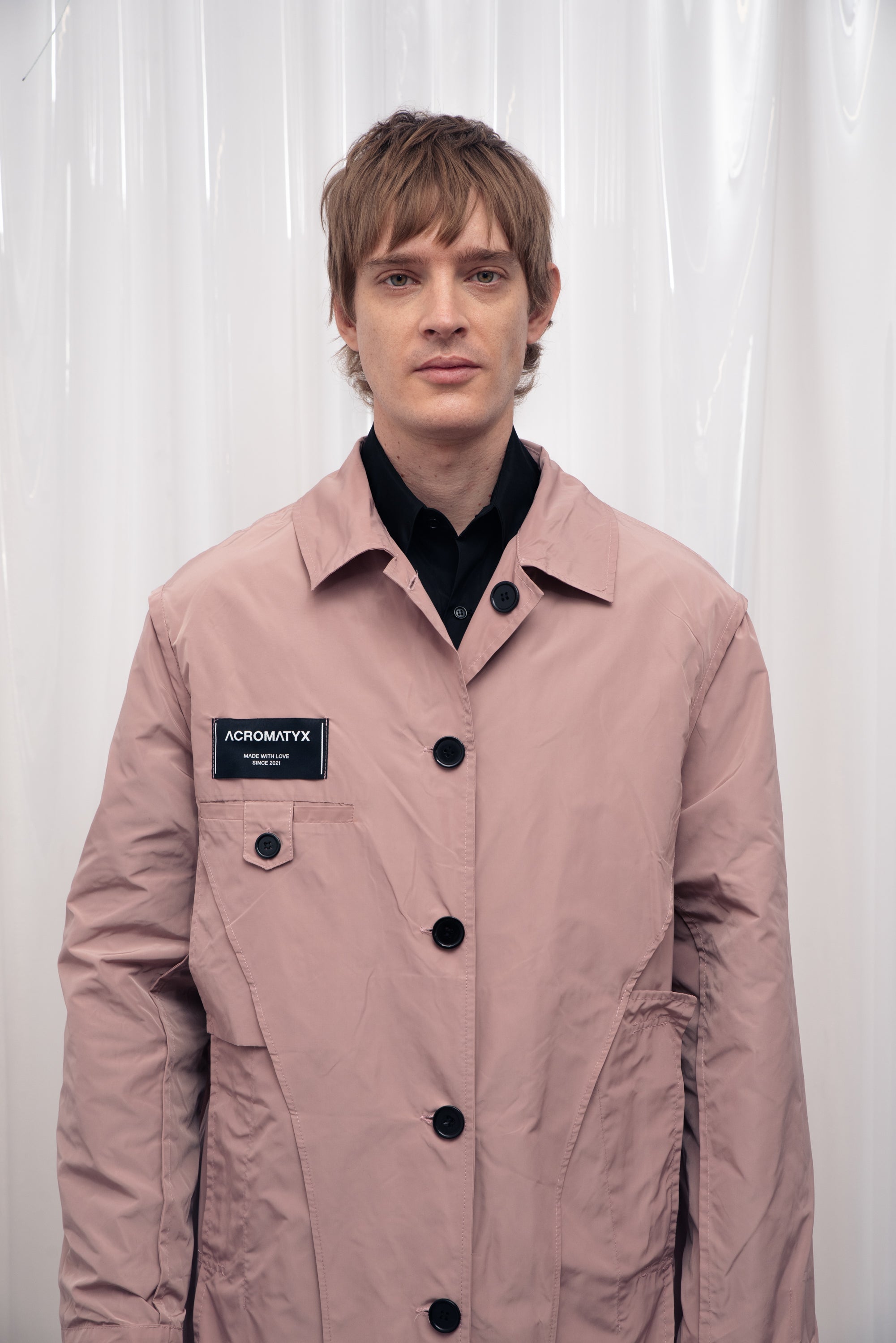 006 GABARDINA  NYLON ROSA