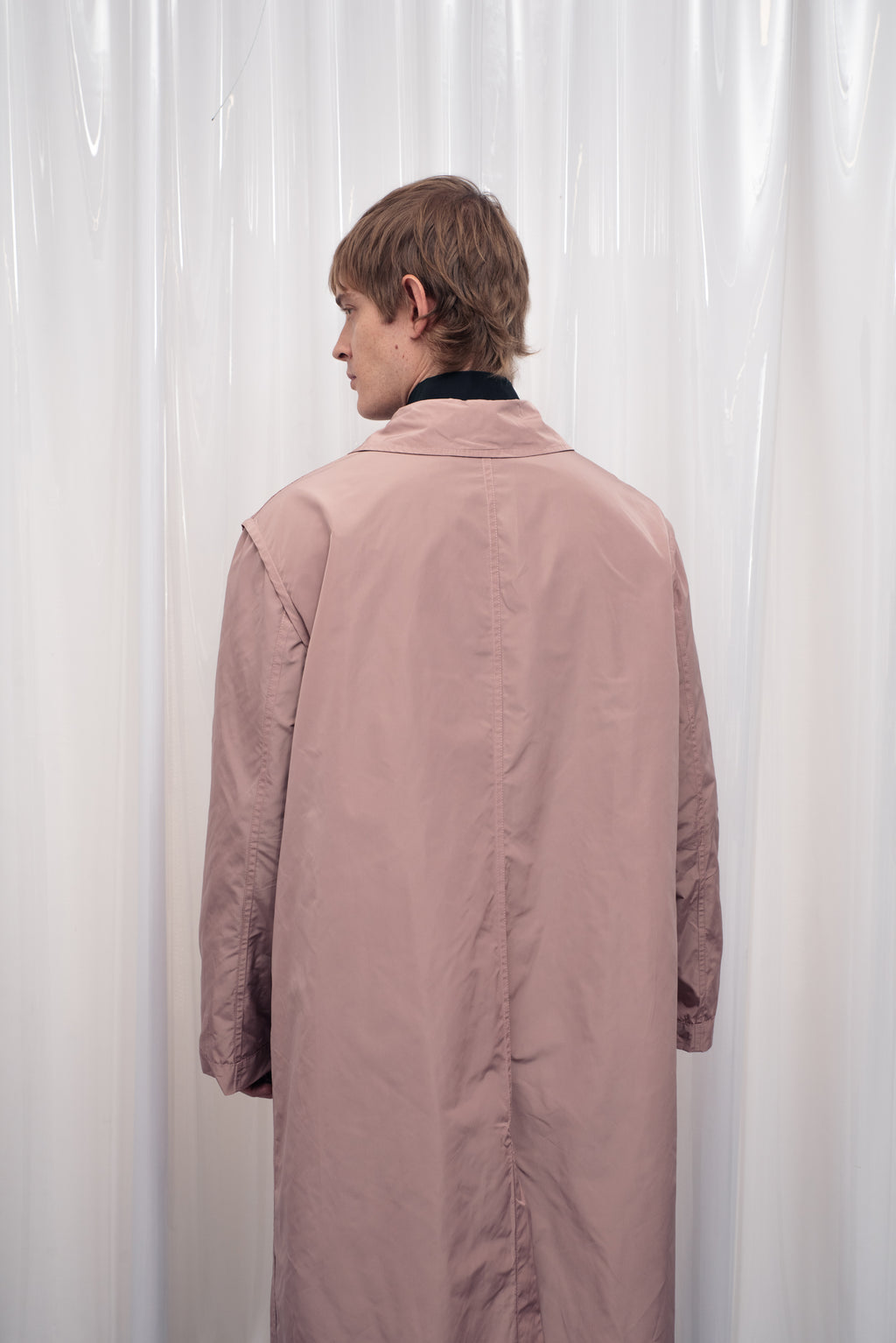 006 GABARDINA  NYLON ROSA