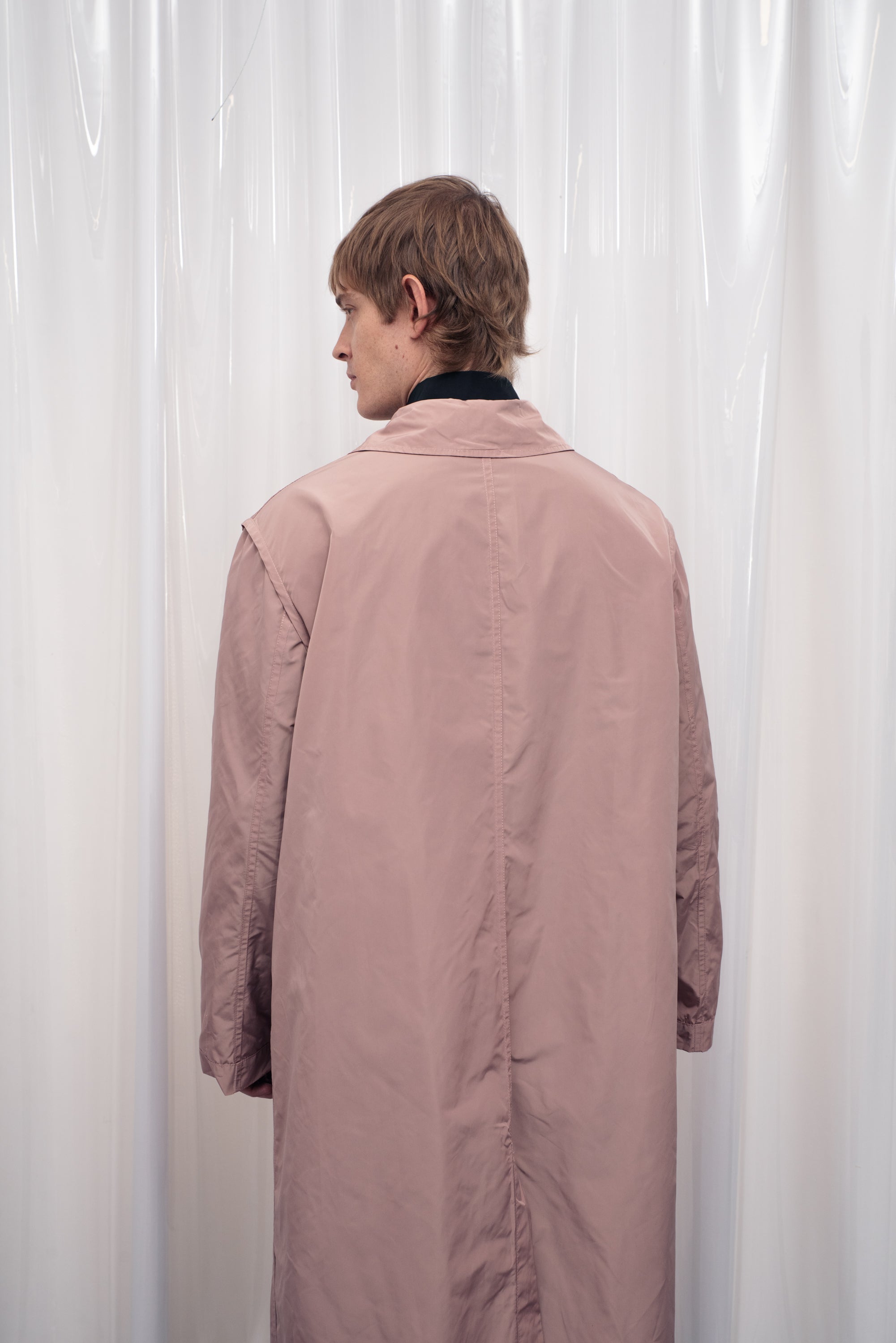 006 GABARDINA  NYLON ROSA