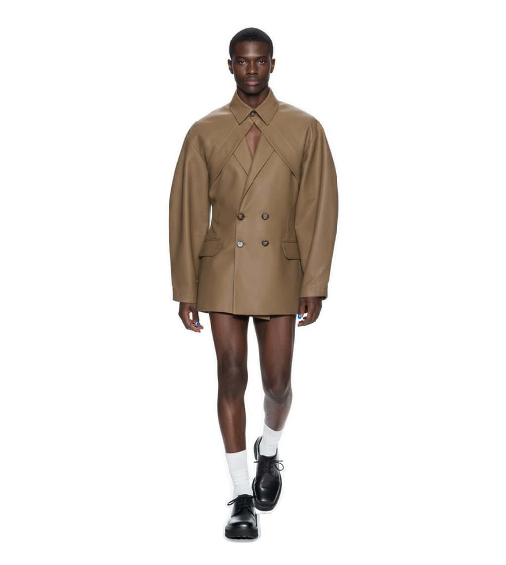 CHAQUETA BOLERO  KAKI