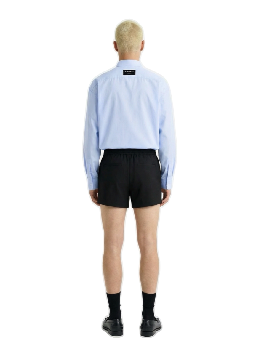 CAMISA AZUL CELESTE OVERSIZE