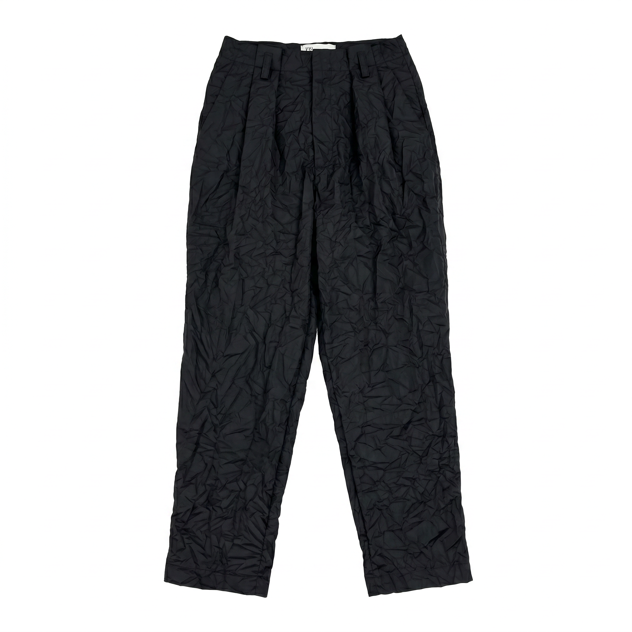 PANTALON NYLON ARRUGADO