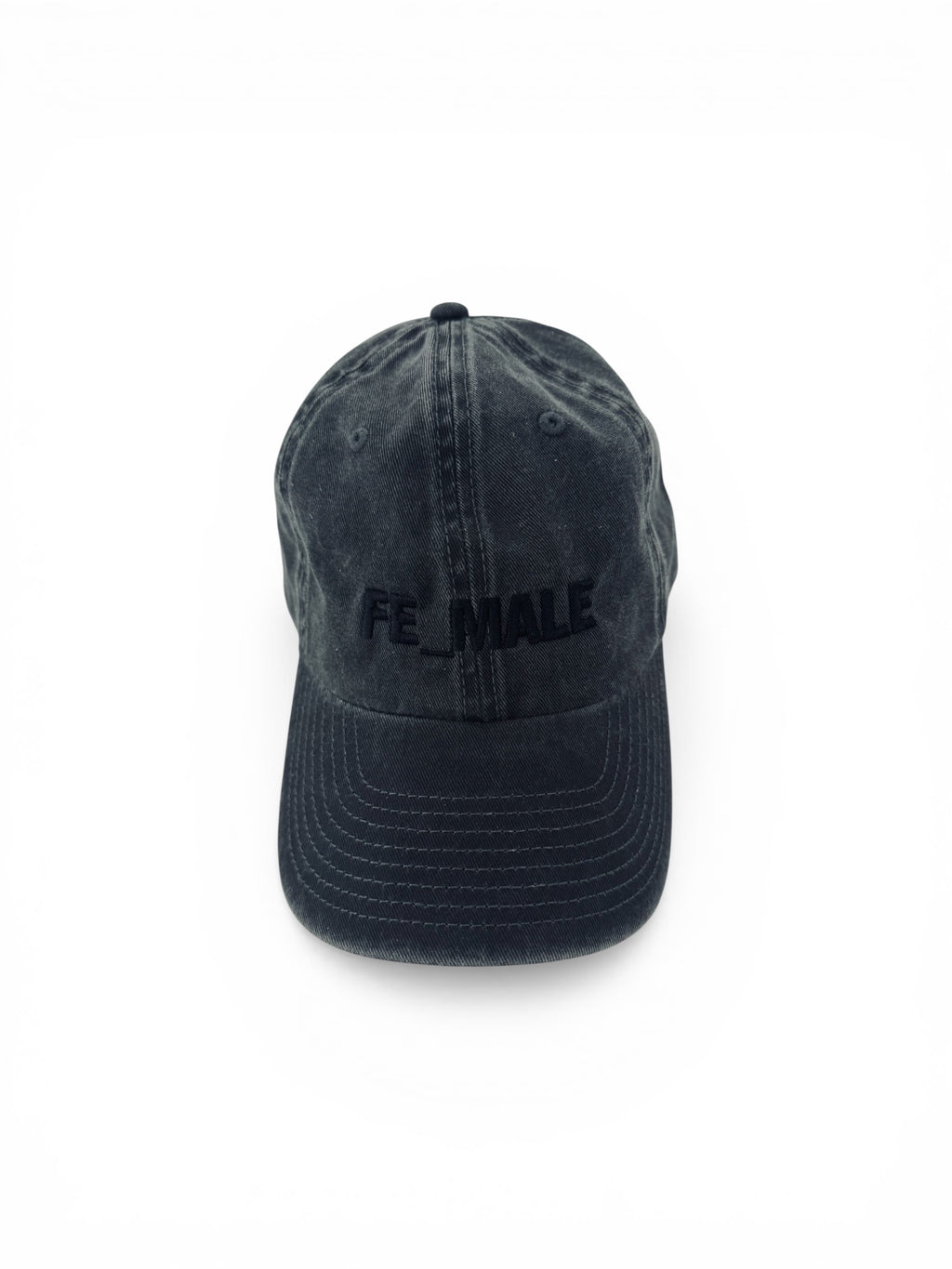 GORRA GRIS VINTAGE FE_MALE