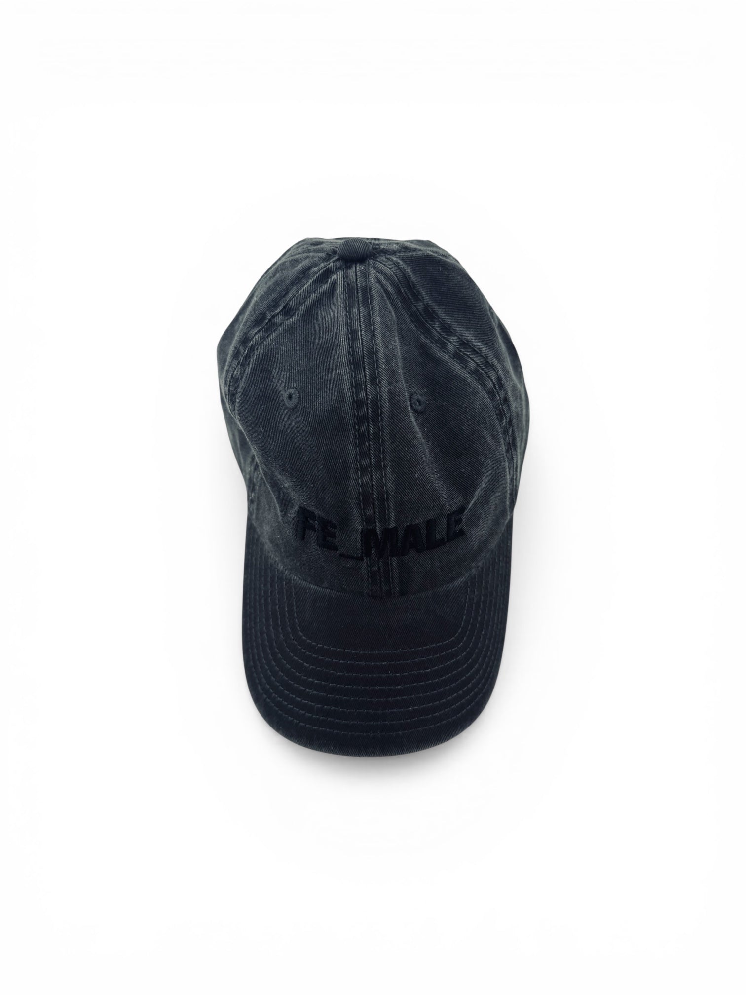 GORRA GRIS VINTAGE FE_MALE