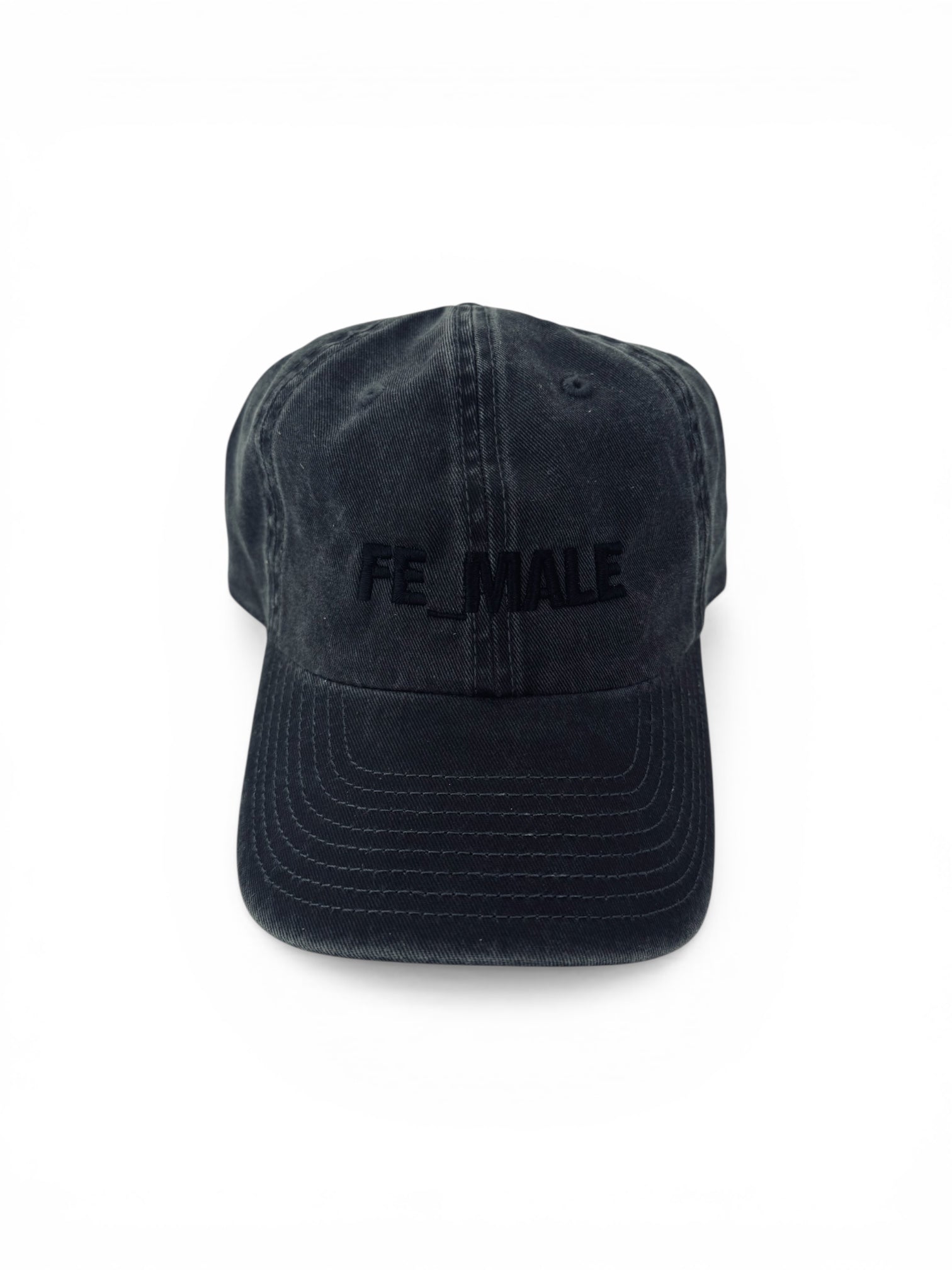 GORRA GRIS VINTAGE FE_MALE