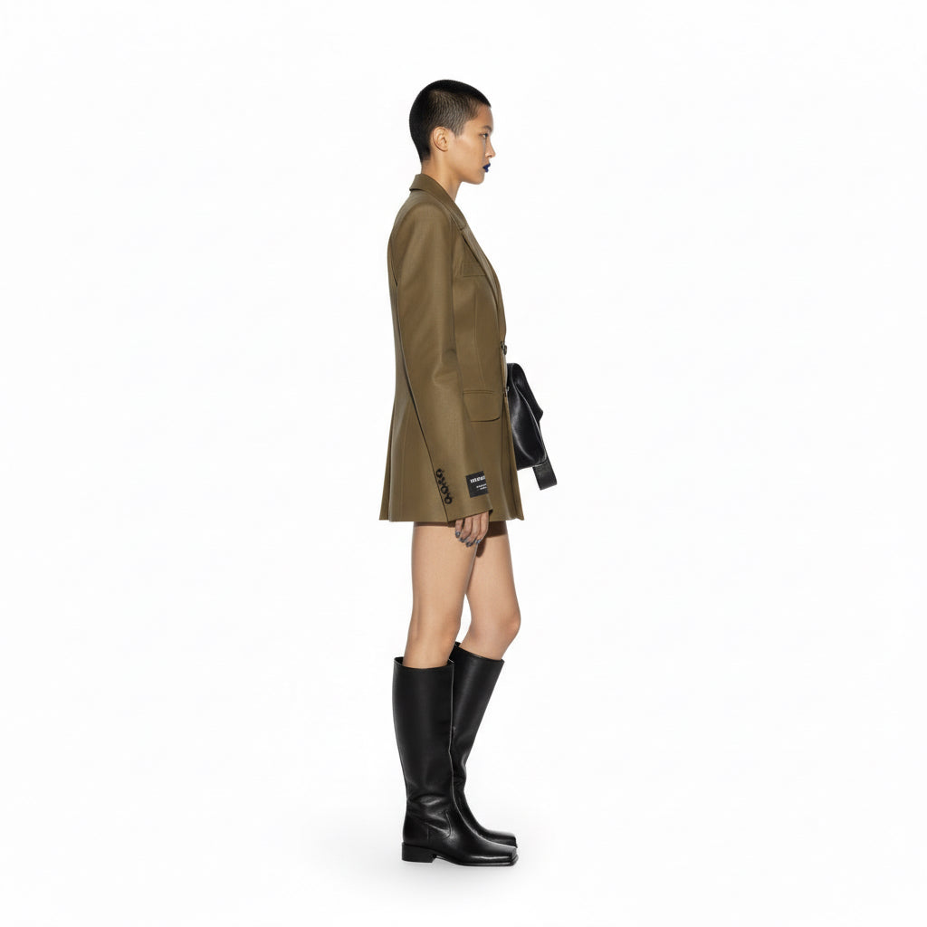 CHAQUETA ENCERADA   KAKI