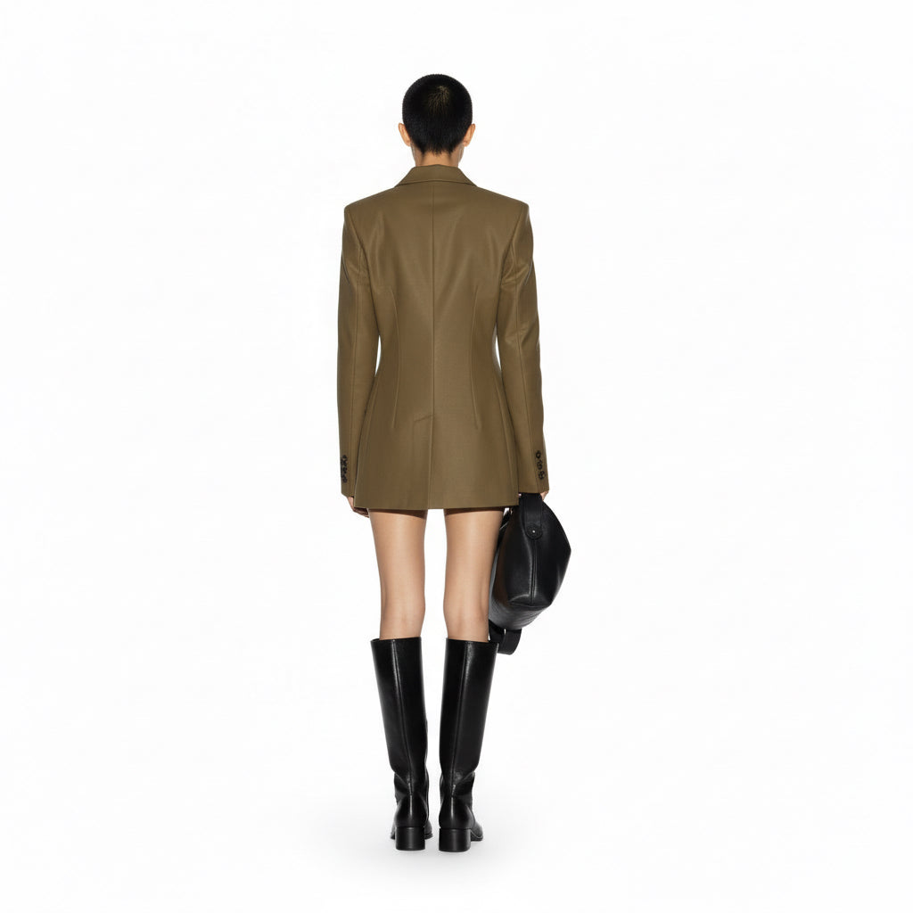 CHAQUETA ENCERADA   KAKI