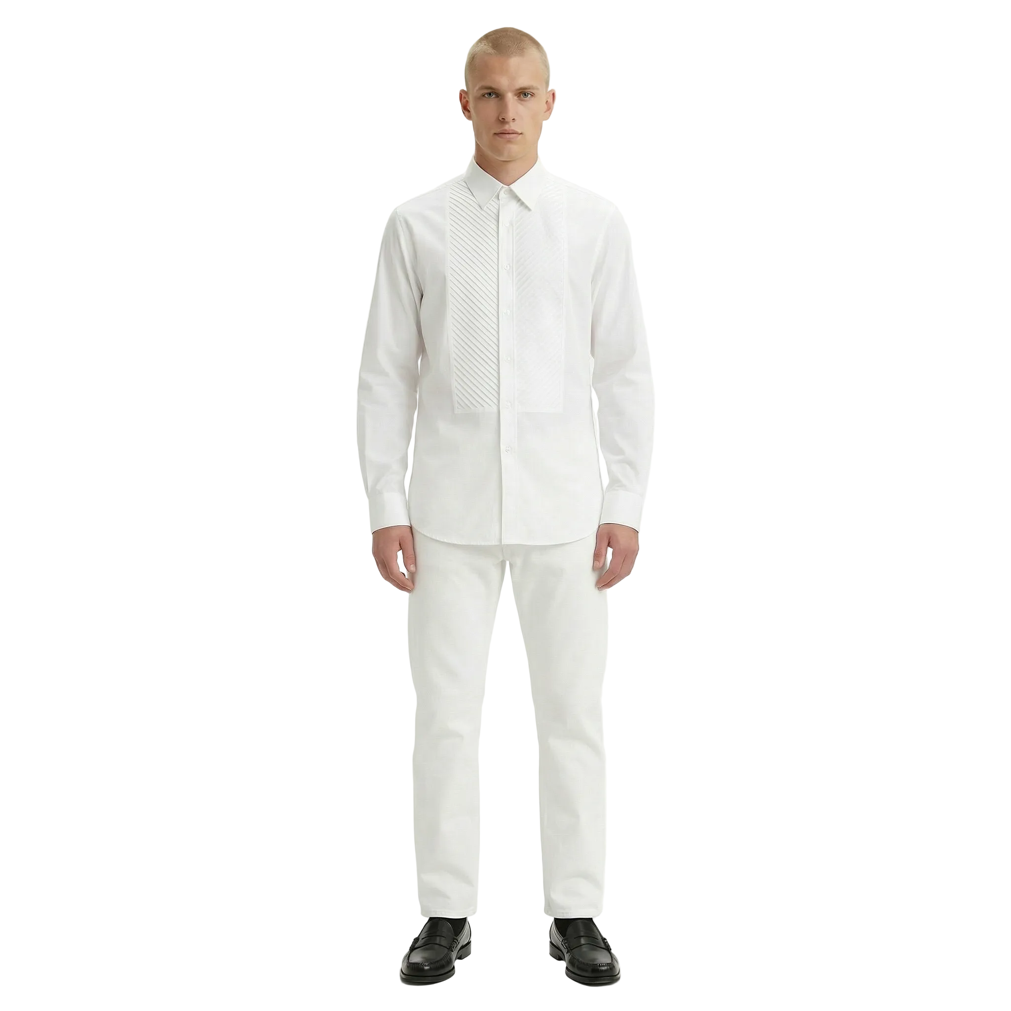 CAMISA BLANCA JARETAS SLIM