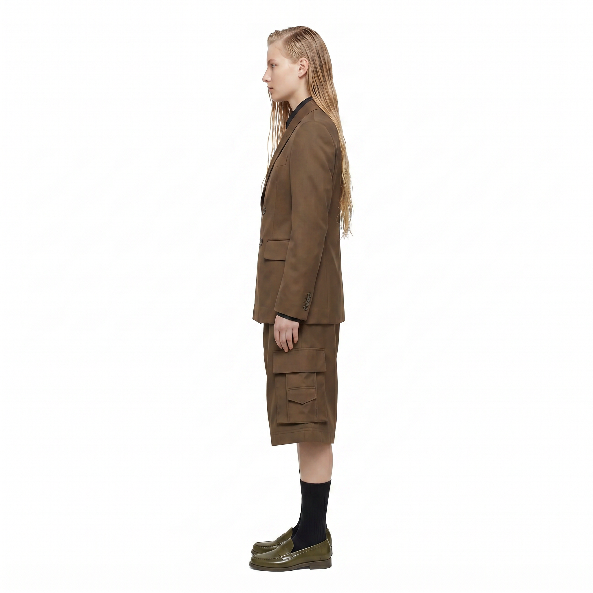 PANTALON CARGO KAKI