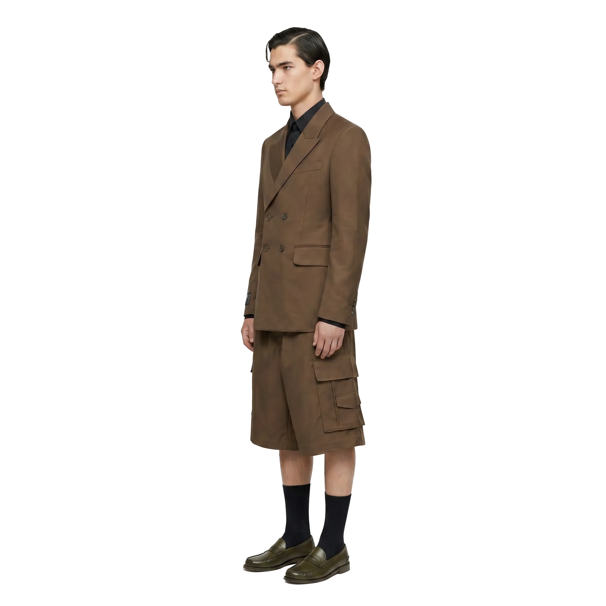 PANTALON CARGO KAKI