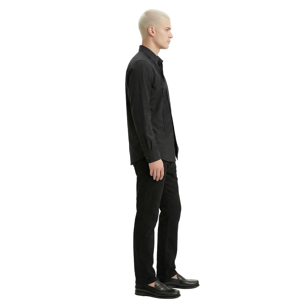 CAMISA JARETAS NEGRA SLIM