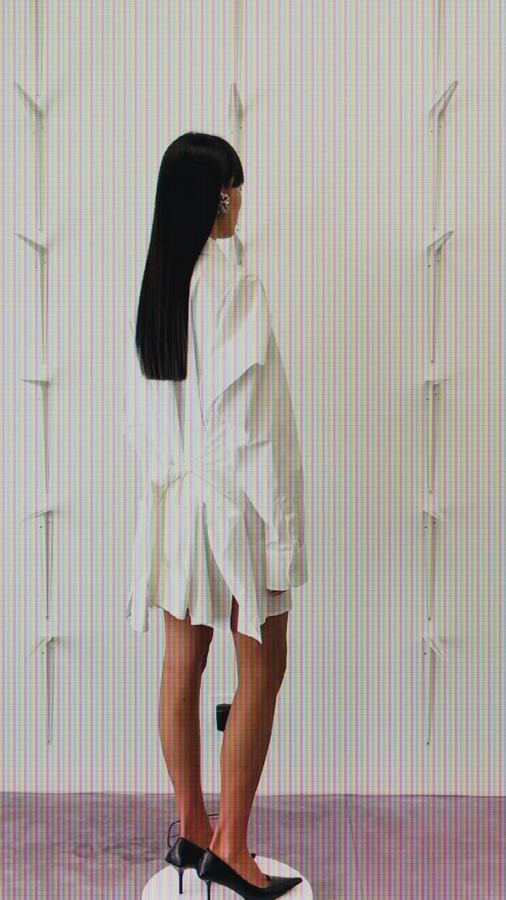 CAMISA 4 MANGAS CORTA BLANCA
