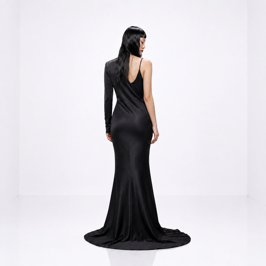 VESTIDO LENCERO SEDA