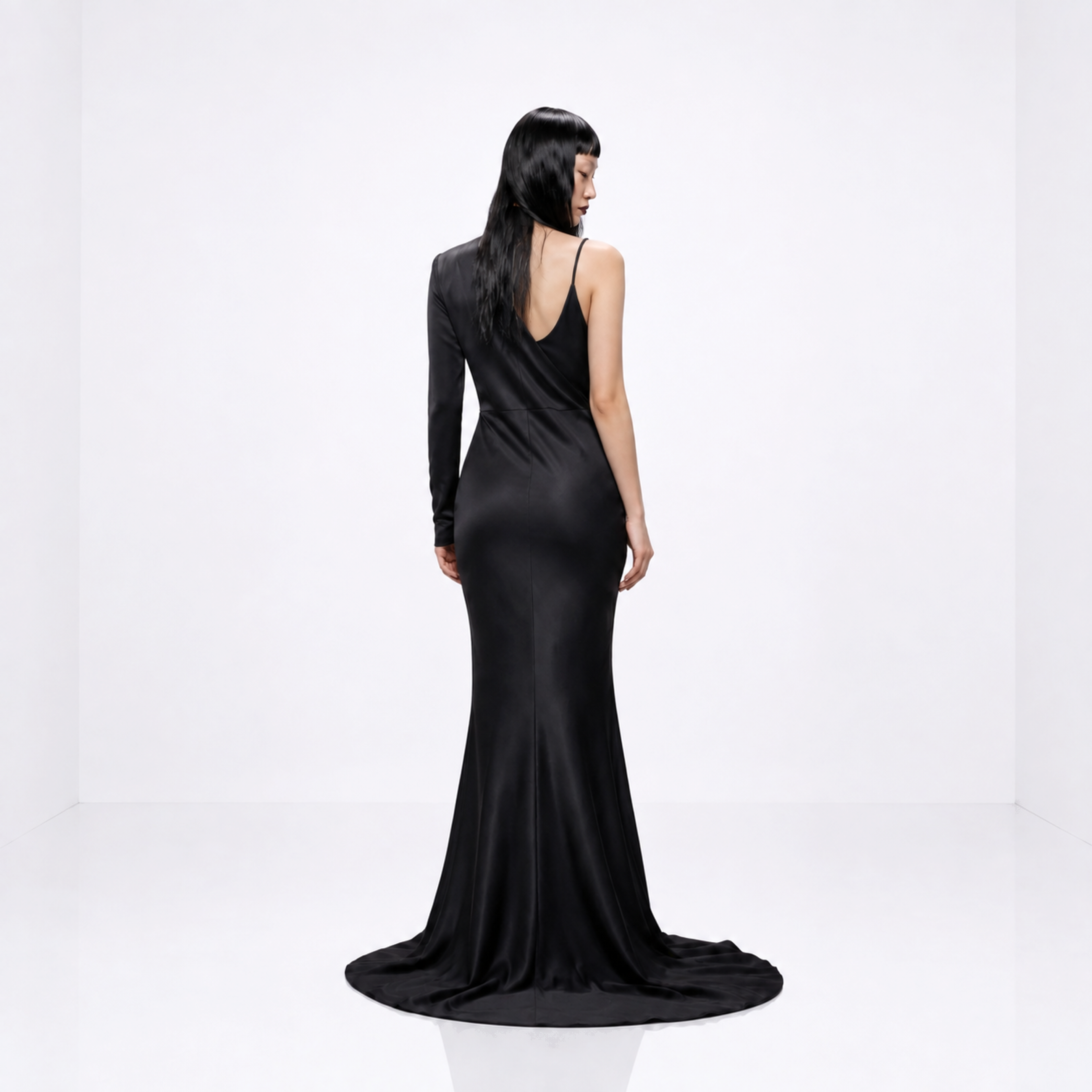 VESTIDO LENCERO SEDA